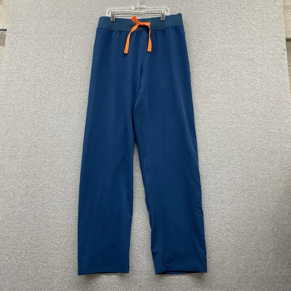 Figs Tech Collection Scrub Pants Deep Reef Blue Livingston Medium NWOT limited